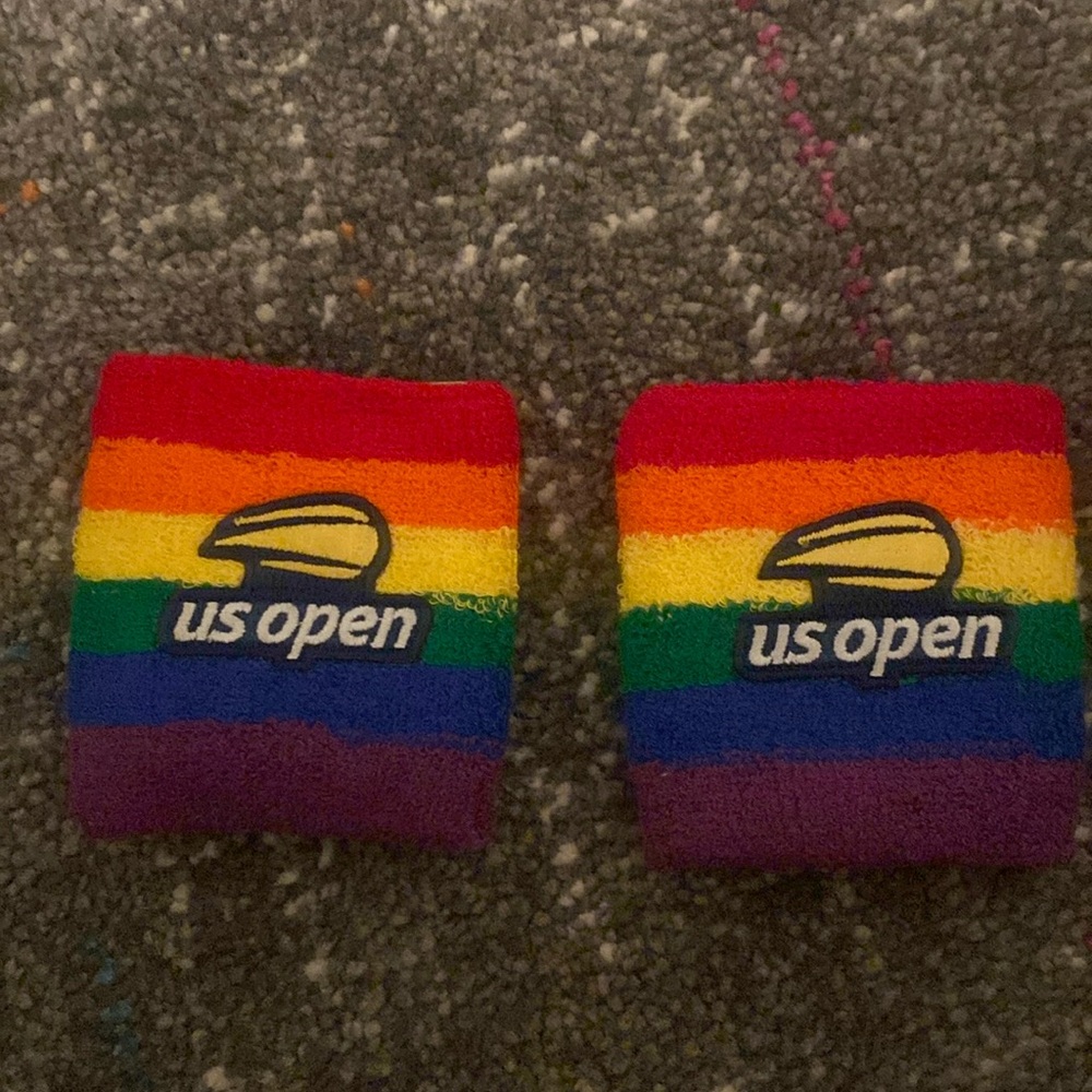 Us open 2024 pride day sweatbands